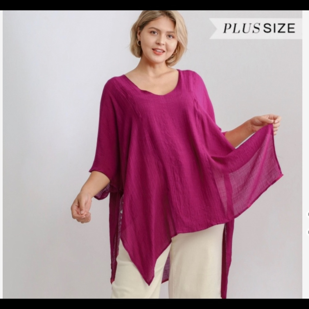 Umgee Plus - Kaftan Tunic